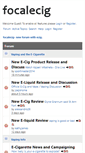 Mobile Screenshot of focalecig.com